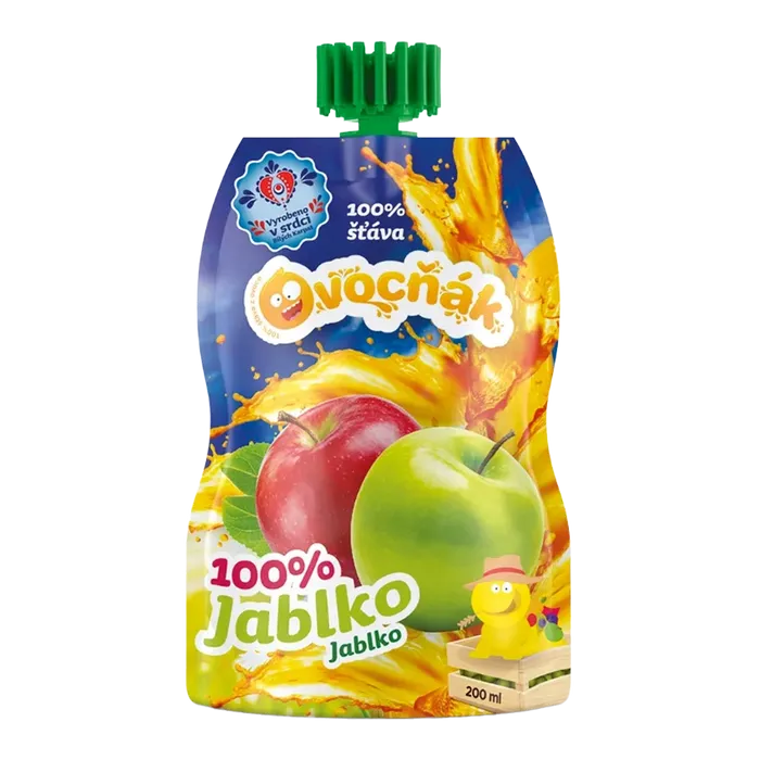 Ovocňák Mošt jablko 100% 200 ml